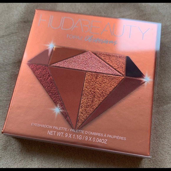 NWT HUDA Beauty Topaz Obsessions Eyeshadow Palette - Picture 4 of 5